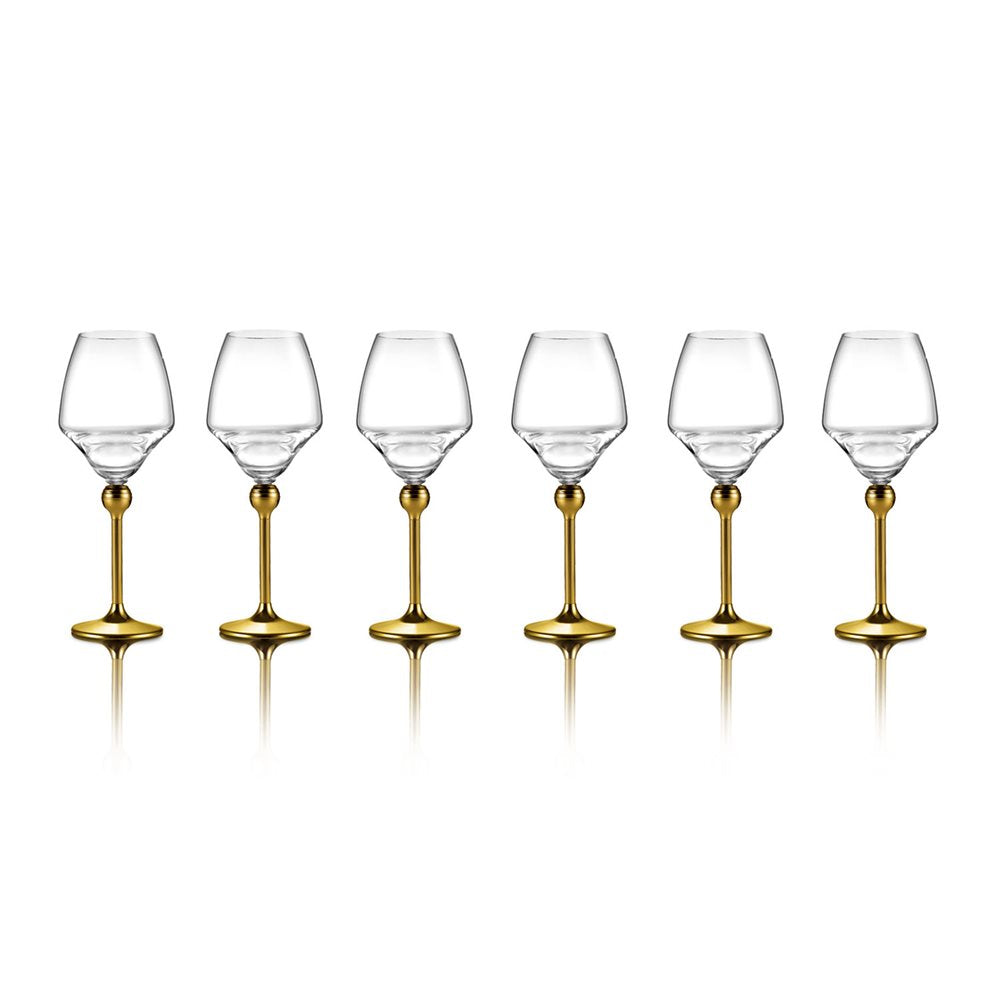 Tableware Magic Harmony - Crystal & Gold Coated Steel Set LS-023-1-DG