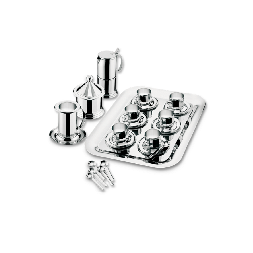 ASTRA Stainless Steel Coffee Set for 6 persons, 24 pieces LS-110