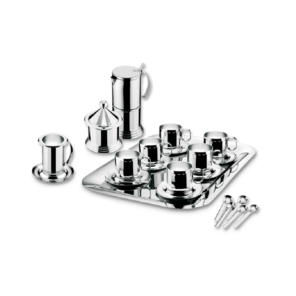 CONTE - Stainless Steel Tea & Coffee Set for 6 persons, 24 pieces LS-130