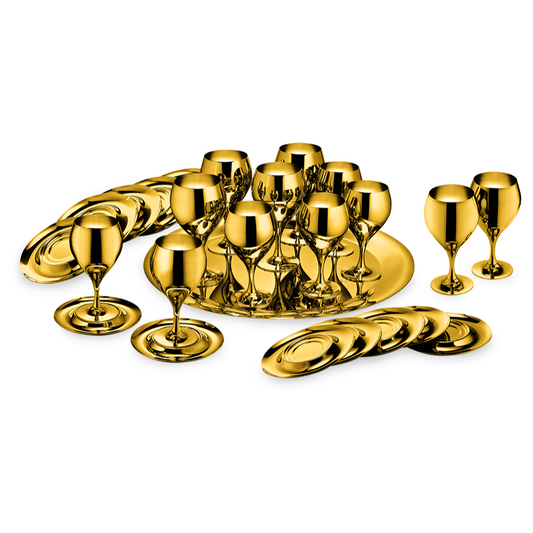 PRINCE - GOLD PLATED DRINKS SET LS-170-GP