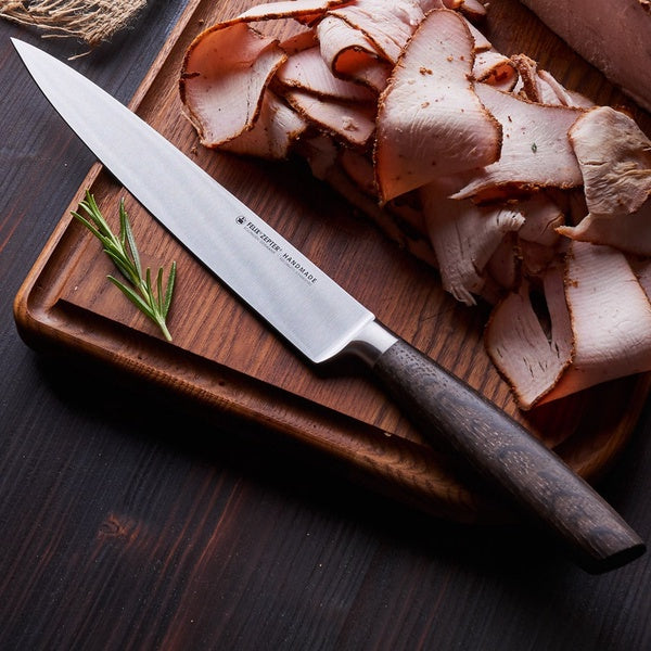 CARVING KITCHEN KNIFE (21 CM) - SMOKED OAK KSW-014