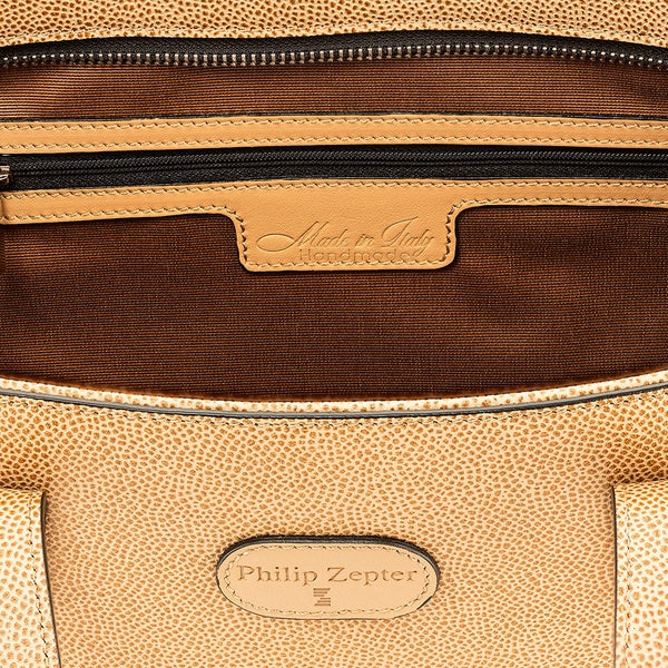 Philip Zepter Bags and Wallets SHOPPING BAG RAZZA COGNAC PZB-05-RC