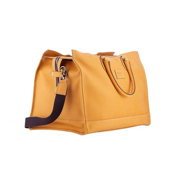 Philip Zepter TRAVEL BAG YELLOW NUBUK PZB-06-NY