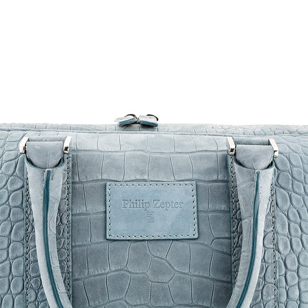 Philip Zepter Bags and Wallets BUSINESS BAG NUBUK JEANS PZB-07-NJ