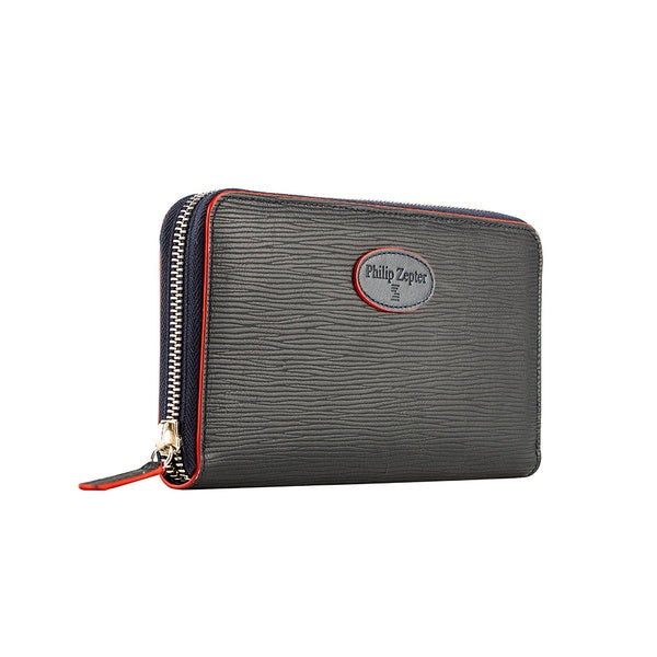 Philip Zepter Bags and Wallets WOMEN'S WALLET NAVY BLUE PZB-09-NB