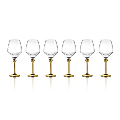 Tableware Magic Harmony - Crystal & Gold Coated Steel Set LS-023-2-DG