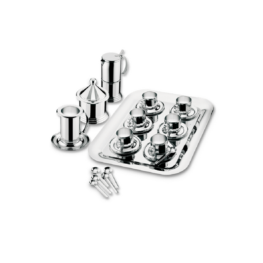 ASTRA Stainless Steel Coffee Set for 6 persons, 24 pieces LS-110