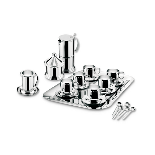 CONTE - Stainless Steel Tea & Coffee Set for 6 persons, 24 pieces LS-130