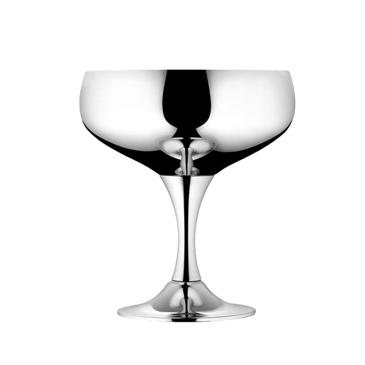 BARON - STAINLESS STEEL CHAMPAGNE GLASSES SET LS-160-C