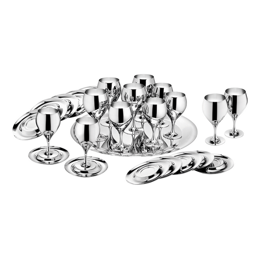 SET PRINCE INOX 6 PCS FOR WINE, NEW LS-170-B