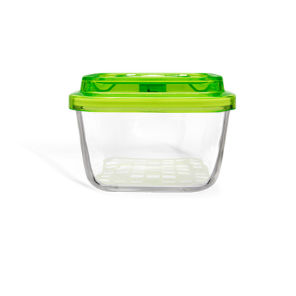 Vacuum Container Glass Container 15 x 15 x 8 cm VS-011-15