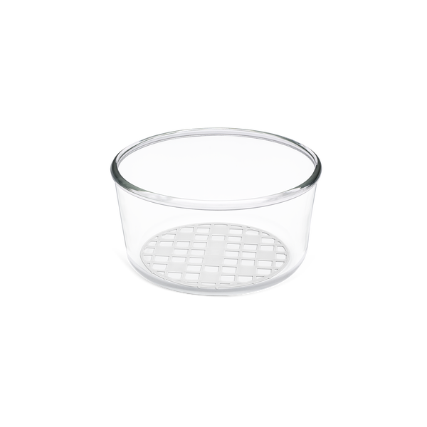 Vacuum Container Glass Container 18 x 9.5 cm, 1.8 L  VS-012-18