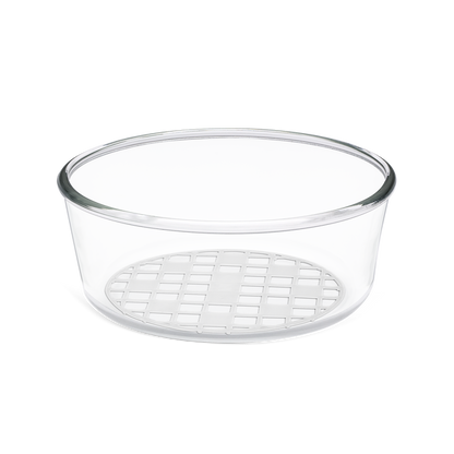 Vacuum Container Glass Container 23 x 10.5 cm, 3.3 L  VS-012-23
