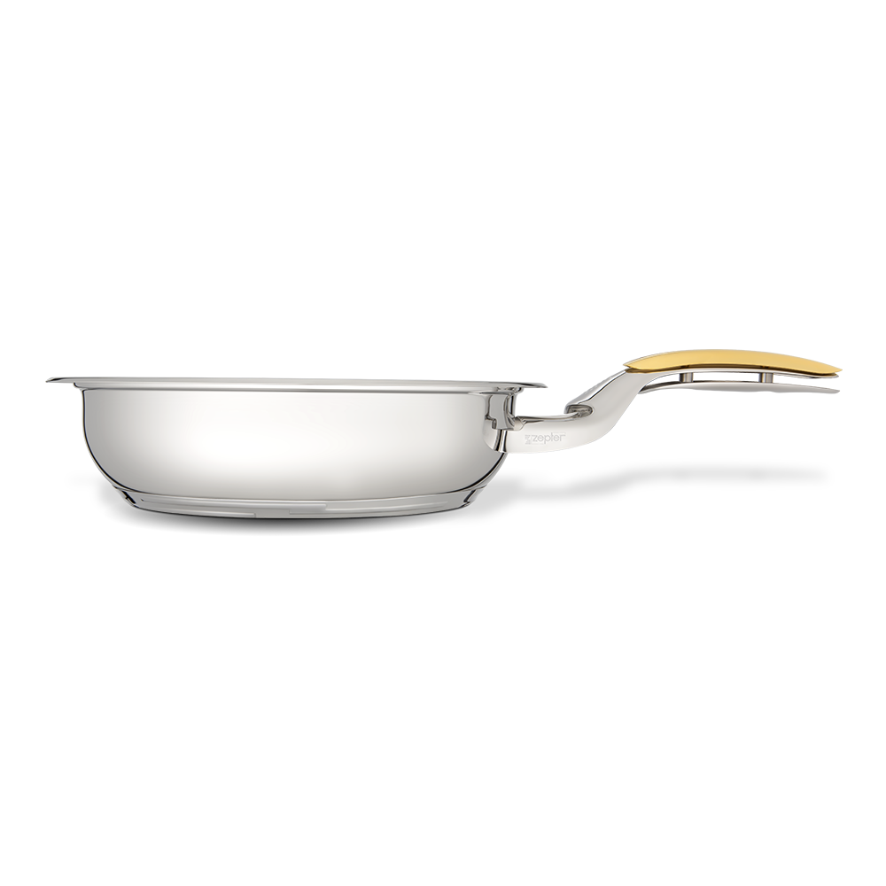Superior Metal Pan, 2.5 litre, Ø24cm, h. 6cm Z-FP2425-S/S