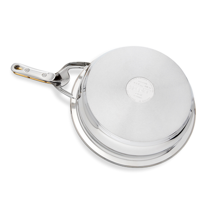 Superior Metal Pan, 2.5 litre, Ø24cm, h. 6cm Z-FP2425-S/S