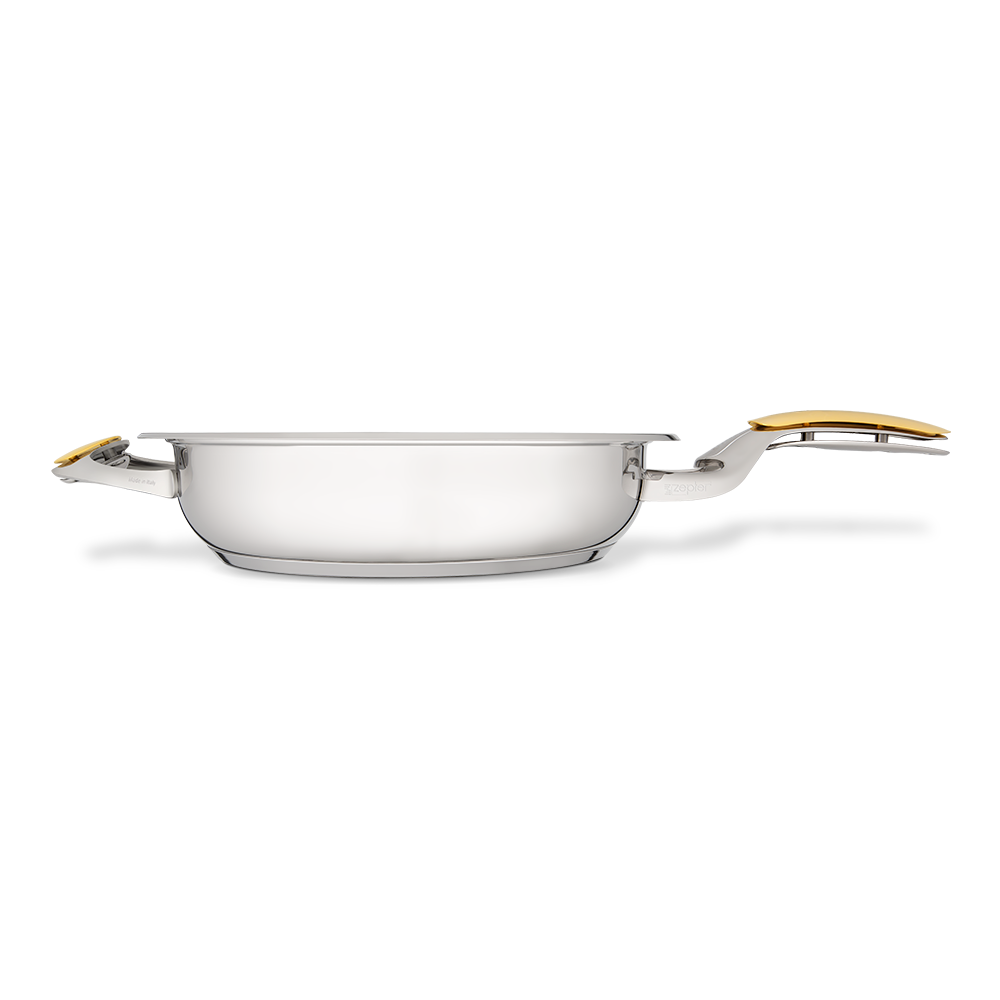 Superior Metal Pan,Ø28cm, 3.8 l,h 7.1cm Z-FP2838-LS/S