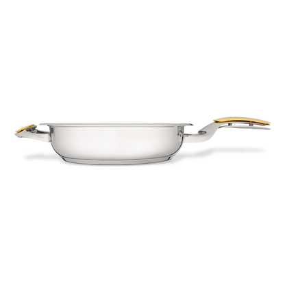 Superior Metal Pan,Ø28cm, 3.8 l,h 7.1cm Z-FP2838-LS/S