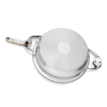 Superior Metal Pan,Ø28cm, 3.8 l,h 7.1cm Z-FP2838-LS/S