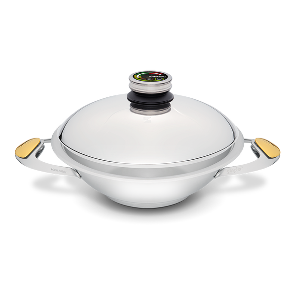 Zepter Wok with Lid, 24cm Z-W2424-SC