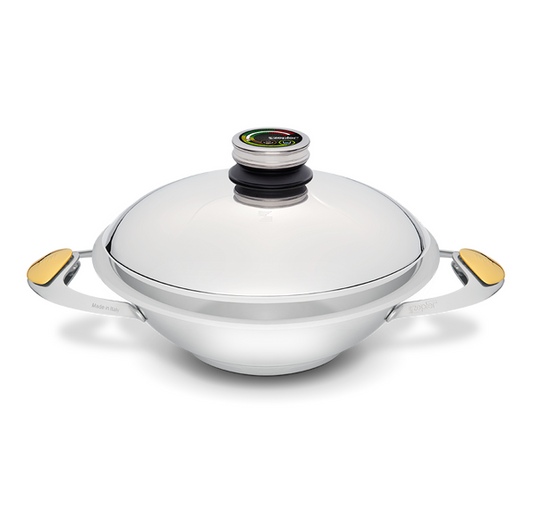 Zepter Wok with Lid, 24cm Z-W2424-SC