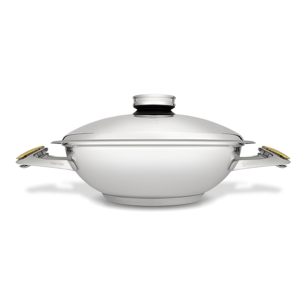 Zepter Wok with Lid, 24cm Z-W2424-SC