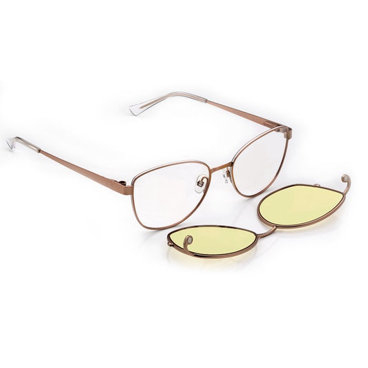 HYPERLIGHT EYEWEAR Hyperlight Eyewear Clips, Bronze EC534